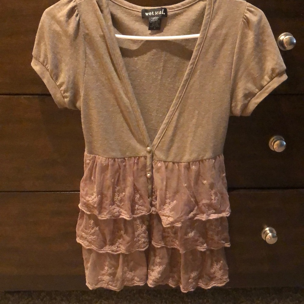 WET SEAL Women’s Top Size Small Shirt